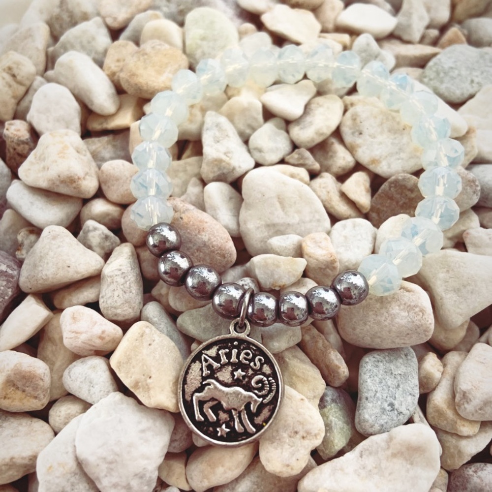 ARIES ZODIAC CHARM BRACELET